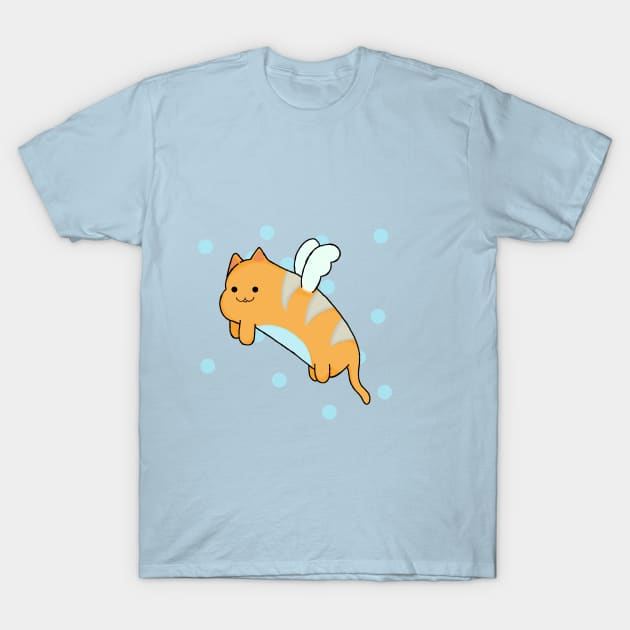 Bubble Cat T-Shirt by Parleykimball